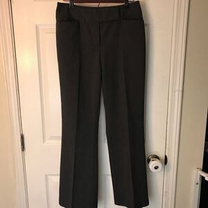 NY & Company Size 6 Gray City Stretch Slacks